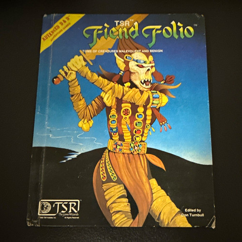 Tsr fiend folio dungeons - tsr,