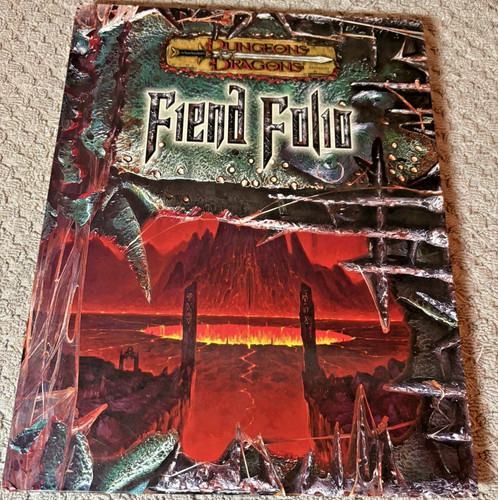 Dungeons dragons fiend folio - dungeons, &