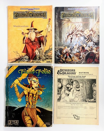 Book lot fiend folio - ad&d, lot: